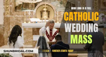 Understanding the Duration: A Catholic Wedding Mass Explained