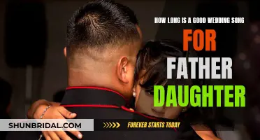 Perfect Wedding Song Duration for Father-Daughter Dance
