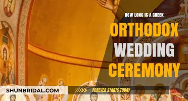 Understanding the Length of a Traditional Greek Orthodox Wedding Ceremony