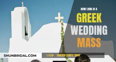 The Length of Greek Wedding Masses Explained