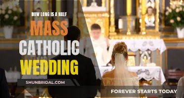 Half-Mass Catholic Wedding Duration: Exploring the Ritual's Length