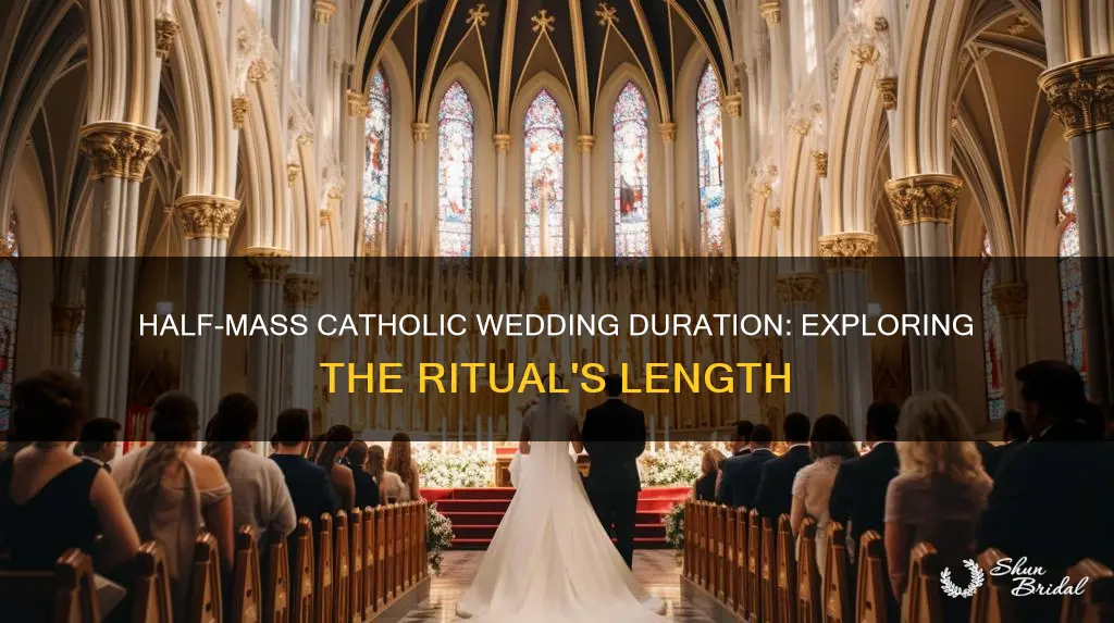 how long is a half mass catholic wedding