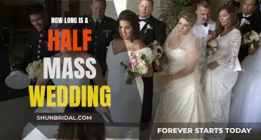 Half Mass Wedding: A Guide to Duration and Tradition