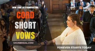 Handfasting Cord Length and Short Vows: A Quick Guide