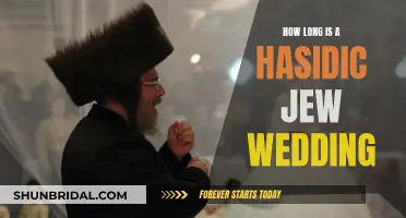 A Traditional Hasidic Jewish Wedding: How Long Does It Last?