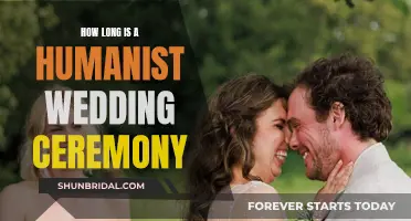 Humanist Wedding Ceremony Duration: A Guide to the Perfect Length