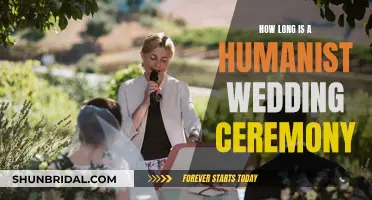 Humanist Wedding Ceremonies: How Long Do They Last?