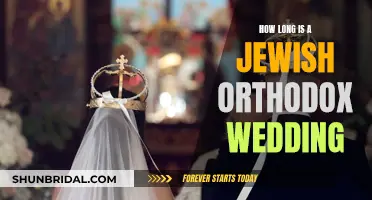 A Jewish Orthodox Wedding: Duration and Traditions Explained