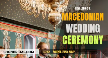 Macedonian Wedding Ceremonies: How Long Do They Last?