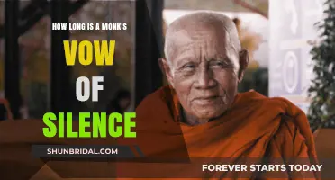 Understanding the Duration of a Monk's Vow of Silence