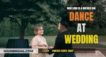 The Perfect Duration for a Mother-Son Wedding Dance