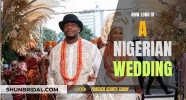 A Nigerian Wedding: Duration, Traditions, and Everything in Between