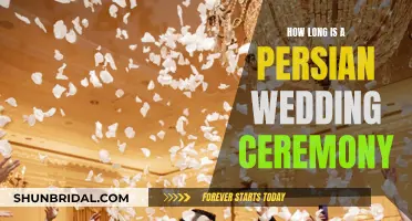 A Persian Wedding: Duration and Traditions Explored