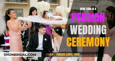 Persian Wedding Ceremonies: How Long Do They Last?