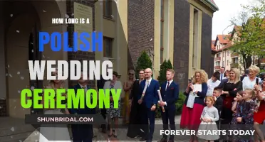 Traditional Polish Wedding Ceremony Duration: What to Expect