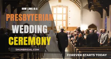 Understanding the Length of a Traditional Presbyterian Wedding Ceremony