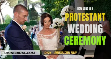 A Protestant Wedding: Duration and Details