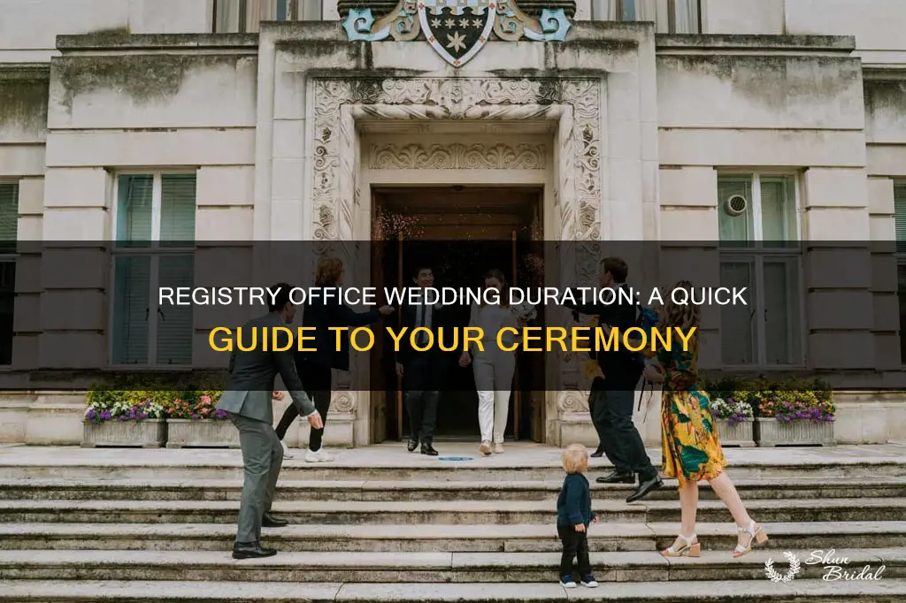 how long is a registry office wedding