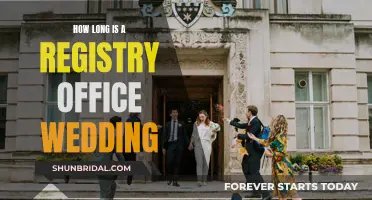 A Quick Guide to Registry Office Wedding Timing