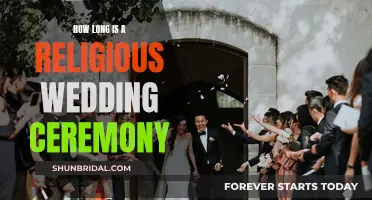 The Timeless Duration of Religious Wedding Ceremonies: Exploring Traditions