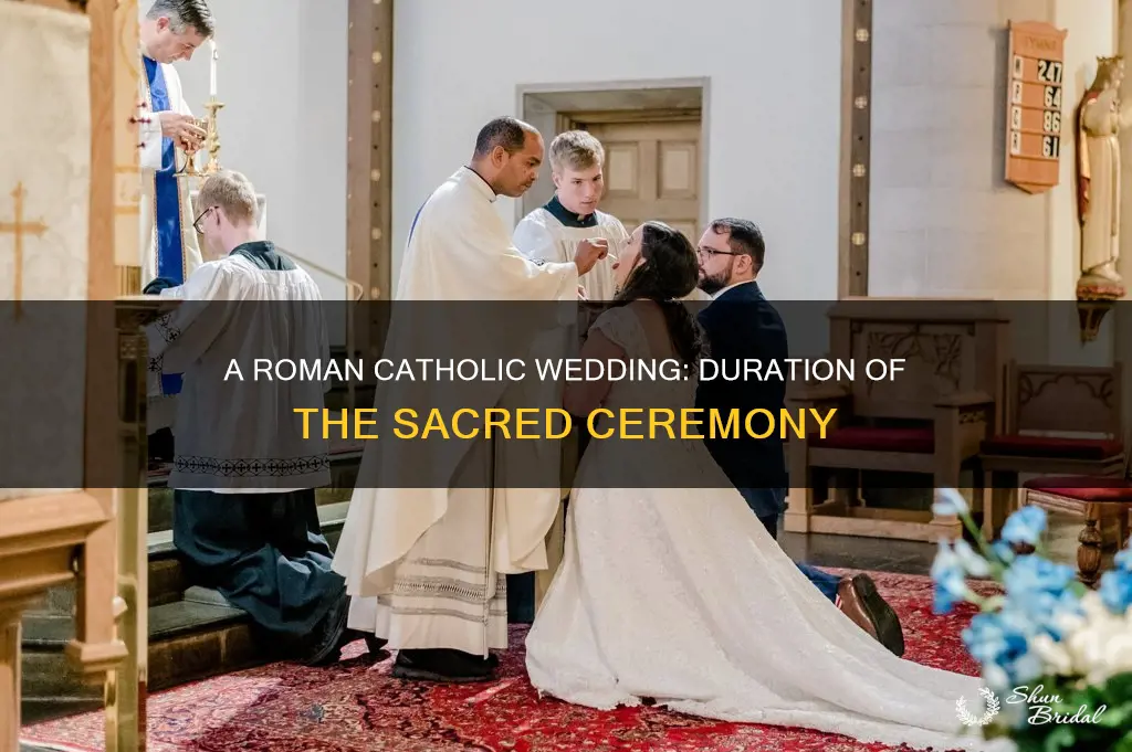 how long is a roman catholic wedding service