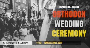 Understanding the Length of a Traditional Russian Orthodox Wedding Ceremony