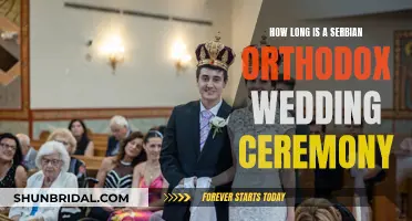 A Serbian Orthodox Wedding: Duration and Traditions