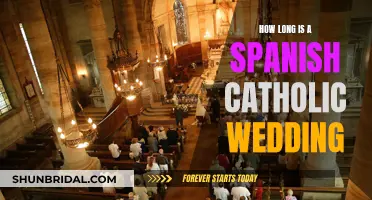 A Spanish Catholic Wedding: Duration and Traditions