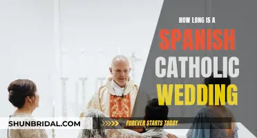 A Vibrant Spanish Catholic Wedding: How Long Does It Last?