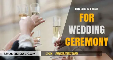 Perfect Wedding Toast Length: Tips for Timing Your Speech Right