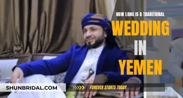 A Day of Joy: Yemen's Traditional Wedding Duration