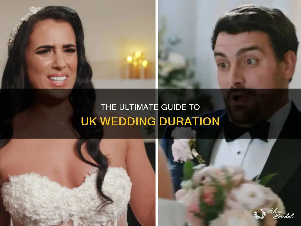 how long is a uk wedding