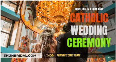 A Traditional Ukrainian Catholic Wedding Ceremony: How Long?