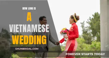 A Vibrant Vietnamese Wedding: How Long Do They Last?