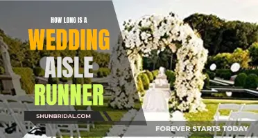 The Perfect Wedding Aisle Runner Length Revealed