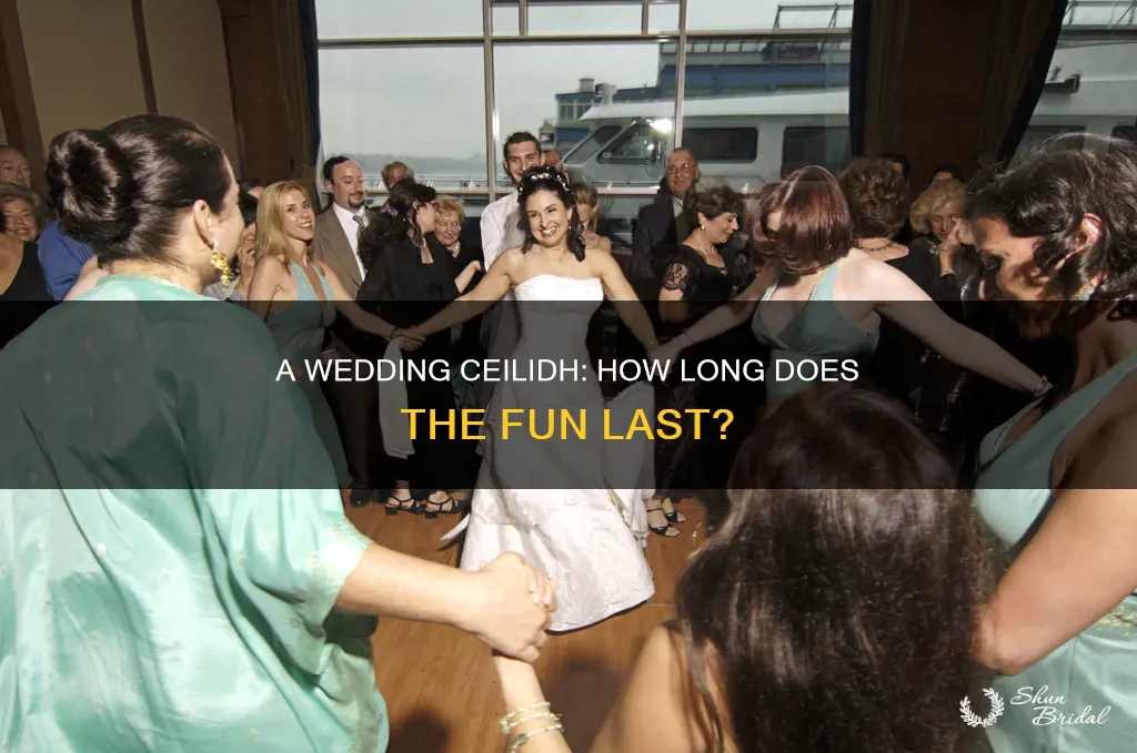 how long is a wedding ceilidh