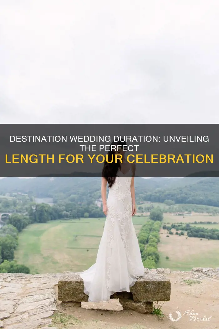 how long is a wedding ceremony at destination wedding