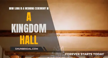 Understanding the Duration: A Kingdom Hall Wedding Ceremony Explained