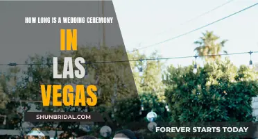 Las Vegas Wedding Duration: A Guide to Planning Your Perfect Ceremony