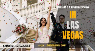 Las Vegas Wedding Ceremonies: How Long Do They Last?