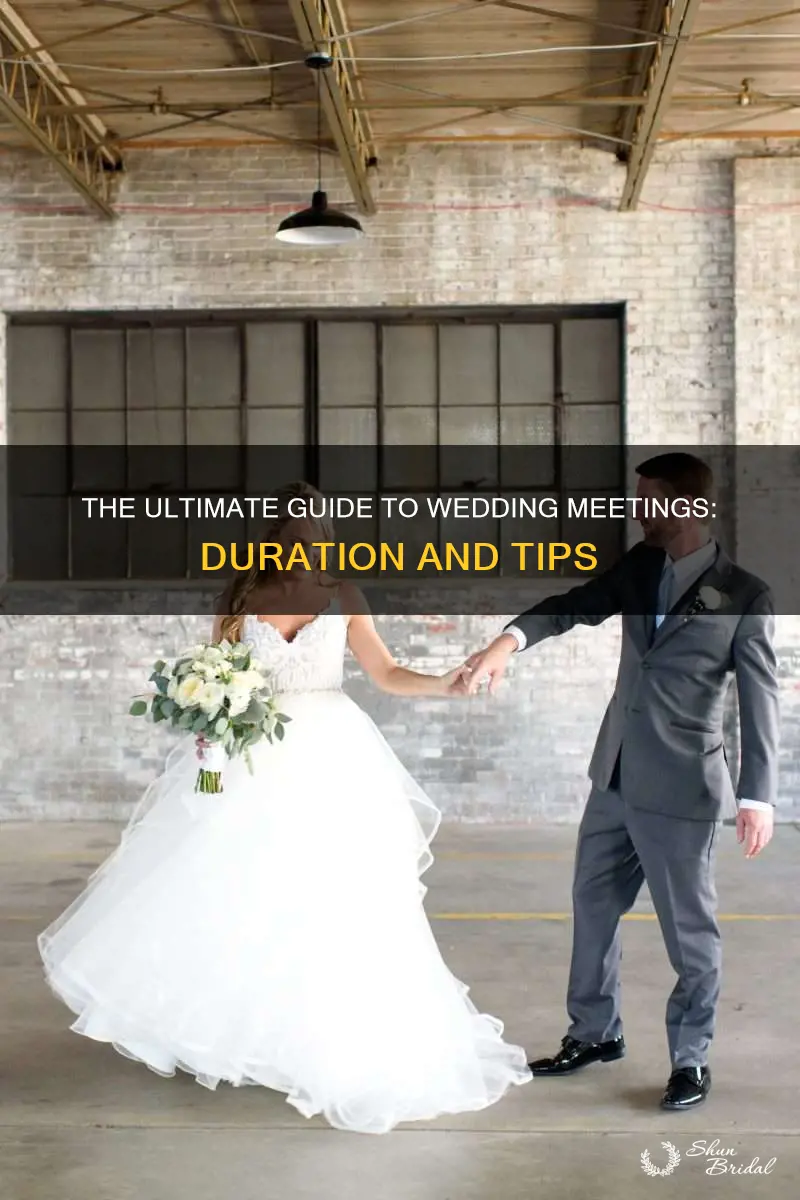 how long is a wedding meeting