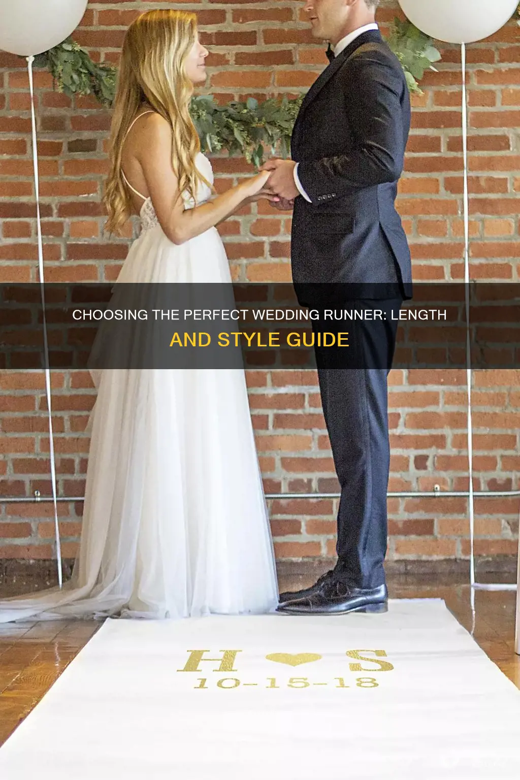 how long is a wedding runner