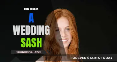 The Perfect Wedding Sash: Length and Style Guide