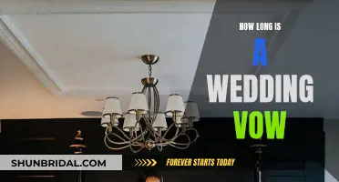 The Perfect Length for Wedding Vows: How Long?