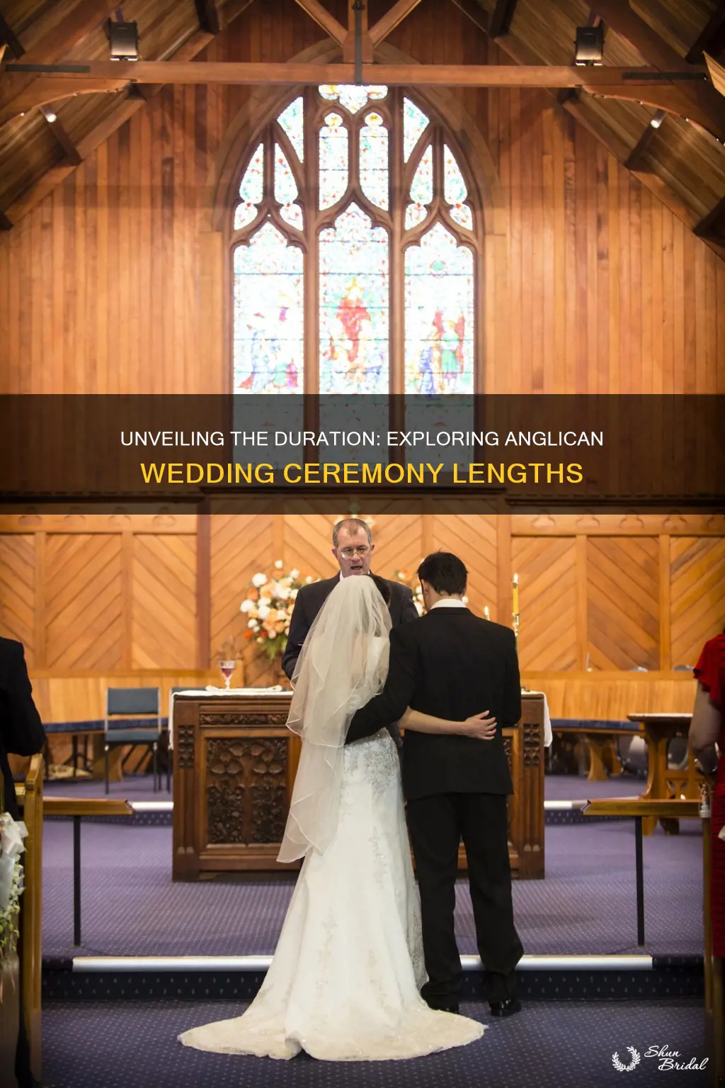 how long is an anglican wedding ceremony