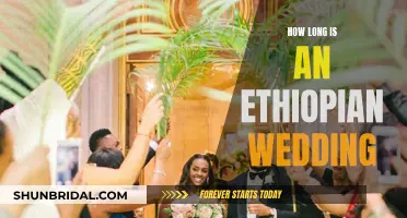 The Extravagant Ethiopian Wedding: A Day-Long Affair
