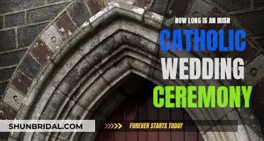 A Traditional Irish Catholic Wedding Ceremony Length