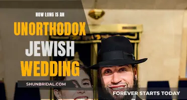 Unconventional Jewish Wedding Duration: A Guide to Unique Celebrations