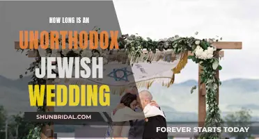 Unorthodox Jewish Wedding Traditions: How Long Do They Last?