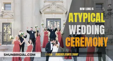 The Duration of a Wedding Ceremony: How Long?